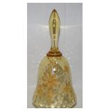 FENTON Art Glass Hand Painted Artist Signed Bell