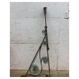 Iron Sign Bracket - old paint 25/56