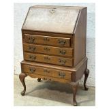 Queen Ann Drop Front Desk- Maddox Colonial