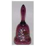 FENTON Art Glass Artist Signed Amethyst "Mother"