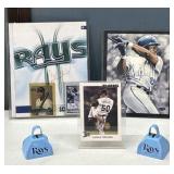 Autographed Tampa Devil Rays Memorabilia / Carl