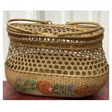 Delicate woven basket