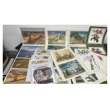 prints - trains, Norman Rockwell, &