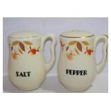 Hall Autumn Leaf Salt & Pepper Range Shakers 4