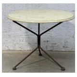 Iron & Marble Round Table 24/19