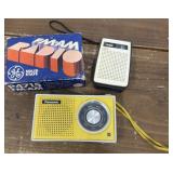 General Electric, RCA, Panasonic radios