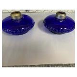 Cobalt Blue Oil Lamp bottoms