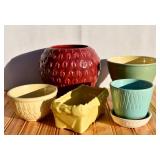 McCoy, Red Wing, etc Pottery. (some pieces not