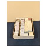 Big Box of Football and Baseball Cards - A mix of