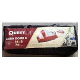 Quest Cabin Dome Tent 14x8