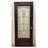 Leaded Glass Interior Door 32/80