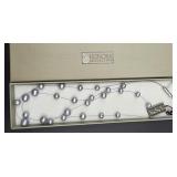 Honora double-strand blue freshwater pearl