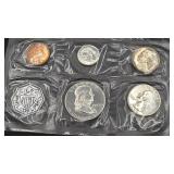 Silver 1963 US Mint Proof Set 5 Coins