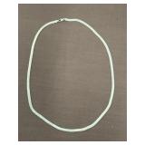 14k Gold Necklace, Double Sided