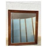 Large Wall Hanging Mirror (oak) 37/43-all p