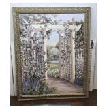 Print - Garden Entrance Carol Saxe Garden Full of