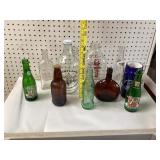 Bottle lot, milk, medicine, soda, and more