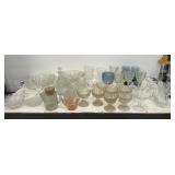 Barn find clear mostly glass lot (cleaning needed)