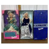 Royal Enchantment & Winter Velvet Barbie