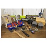 Light fixture, hardware, axes, knives, spray