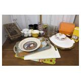 End of consignment goodies- glasses, espresso