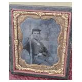 Civil war Soldier Daguerreotype / tin type (1