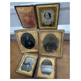 Daguerreotypes tin types photos