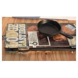 Lodge Cast Iron Griddle & Unmarked Cast Iron