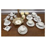Tea cups and saucers, mini tea set, Nippon dish