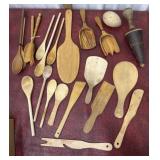 Wooden utensils