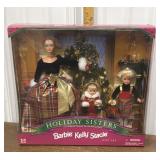 Holiday Sisters Barbies