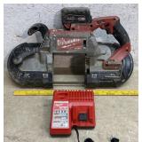 Milwaukee Portable Bandsaw w/ Charger - Runs