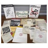 Cornell NY ephemera - bulletins, Cornell,