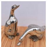 Vintage Metal Ducks