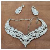 Earrings and necklace set