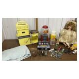 Easy bake oven, Jelly Belly dispenser, Star Wars