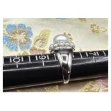 925 sterling Honora cultured pearl ring