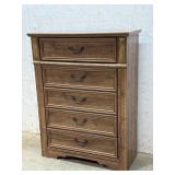 5 Drawer Modern Hiboy Dresser 39/17/51