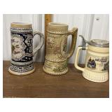 3 Steins