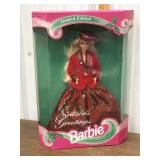 1994 Seasons Greetings Barbie