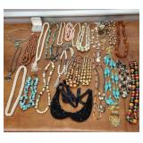 Costume jewelry necklaces