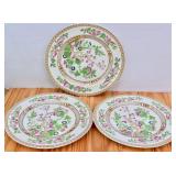Antique Crown Sutherland Indian Tree 10" plates