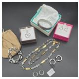 Beautiful mostly stainless steel jewelry