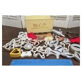 Vintage cookie cutters and McCall
