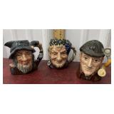 Royal Doulton character Mugs/pitchers