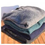 Lot of 4 Vintage The Moors Shetland Wool