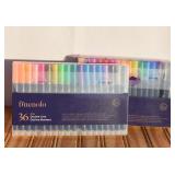 New Markers-Coloring Cards (some color bleed on