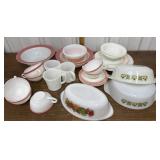 Vintage glassware- Pyrex, Glasbake, Fireking