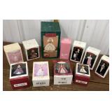 Barbie stocking holder, ornaments