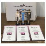 Ashton Drake Heirloom Classic Barbie Ornaments w/